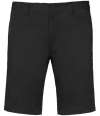 KB750 K750 Kariban Chino Bermuda Shorts Black colour image